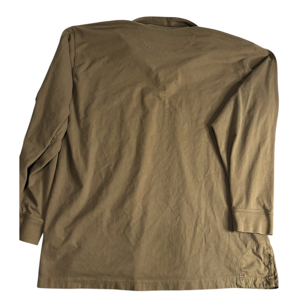Woolrich Shirt Mens Extra Large 3X‎ Dry Brown Long Sleeve - Picture 3 of 6